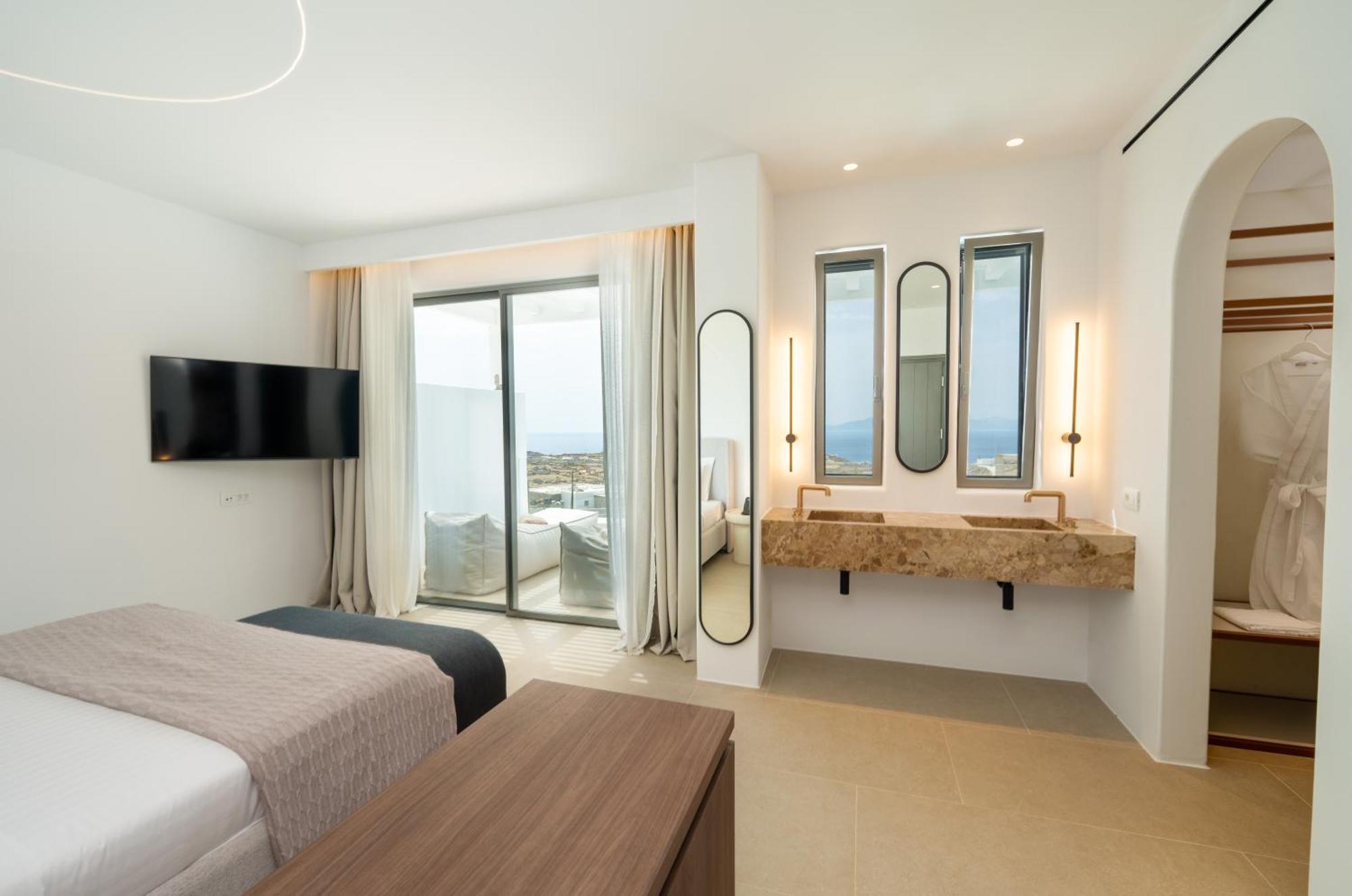 Muse Of Mykonos Luxury Suites Mykonos Town ภายนอก รูปภาพ