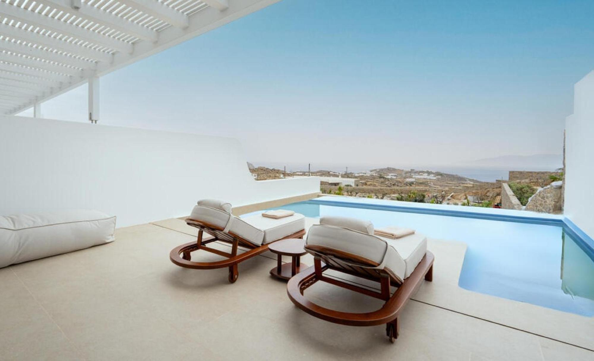 Muse Of Mykonos Luxury Suites Mykonos Town ภายนอก รูปภาพ