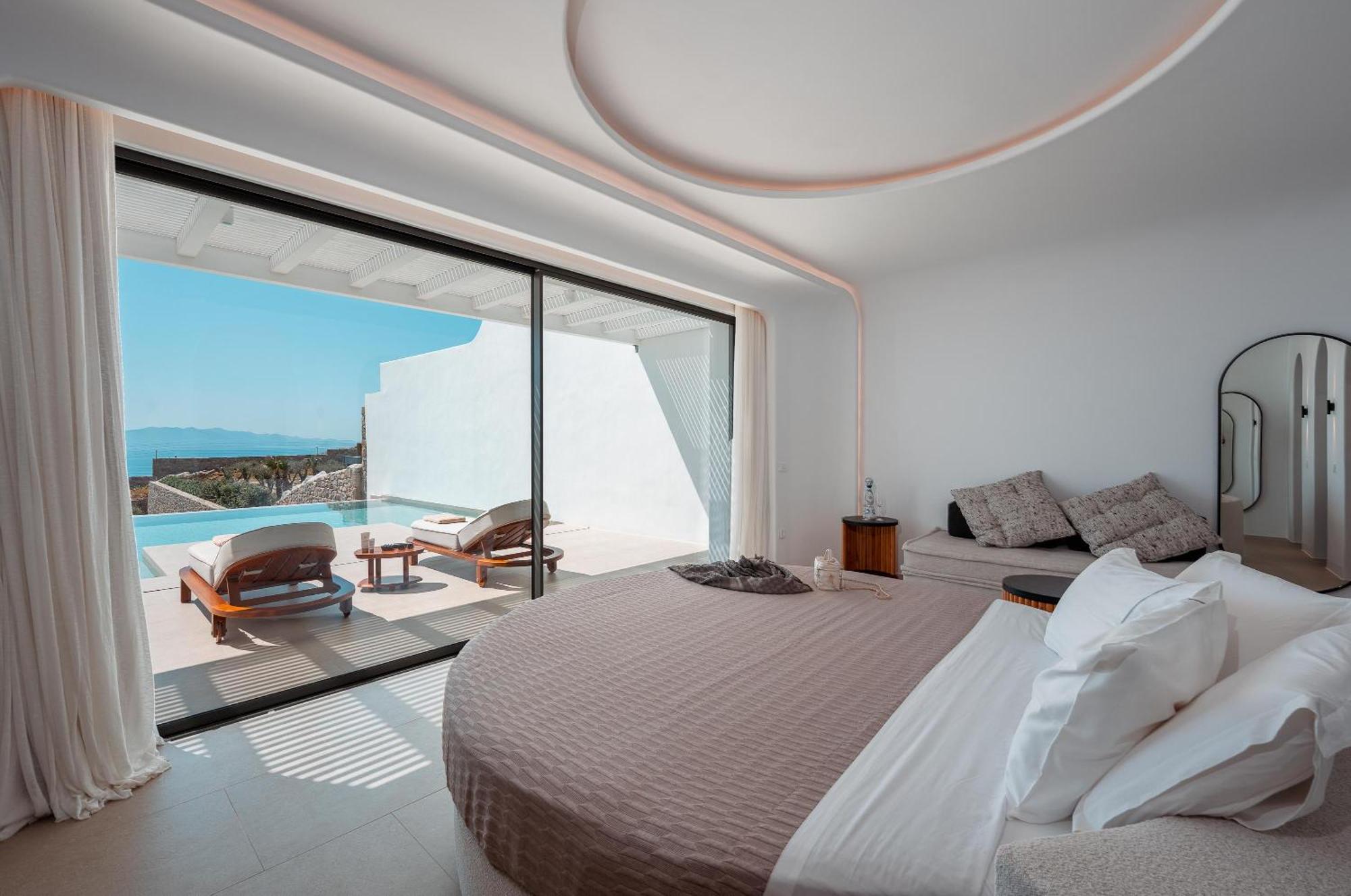 Muse Of Mykonos Luxury Suites Mykonos Town ภายนอก รูปภาพ