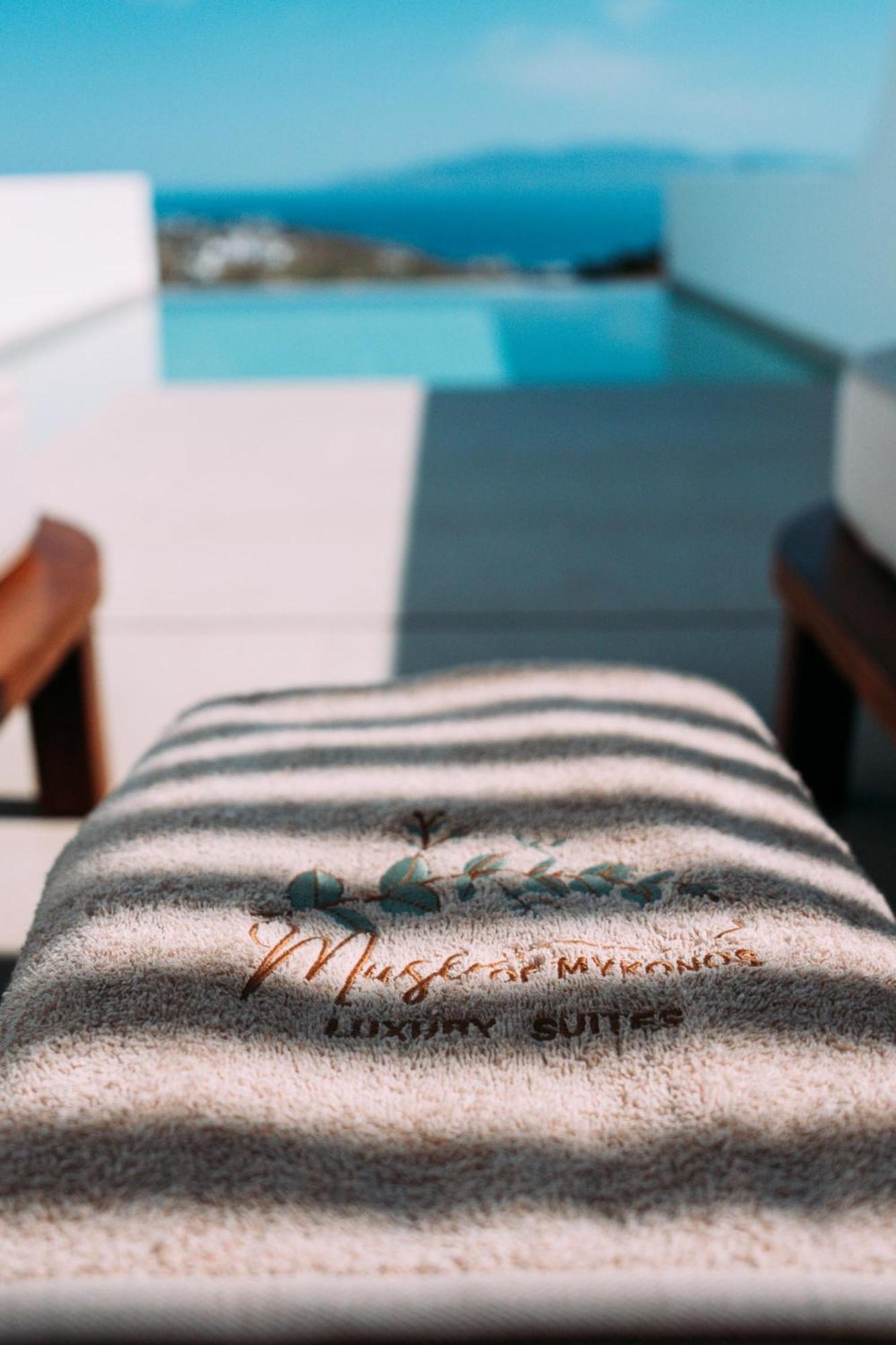 Muse Of Mykonos Luxury Suites Mykonos Town ภายนอก รูปภาพ