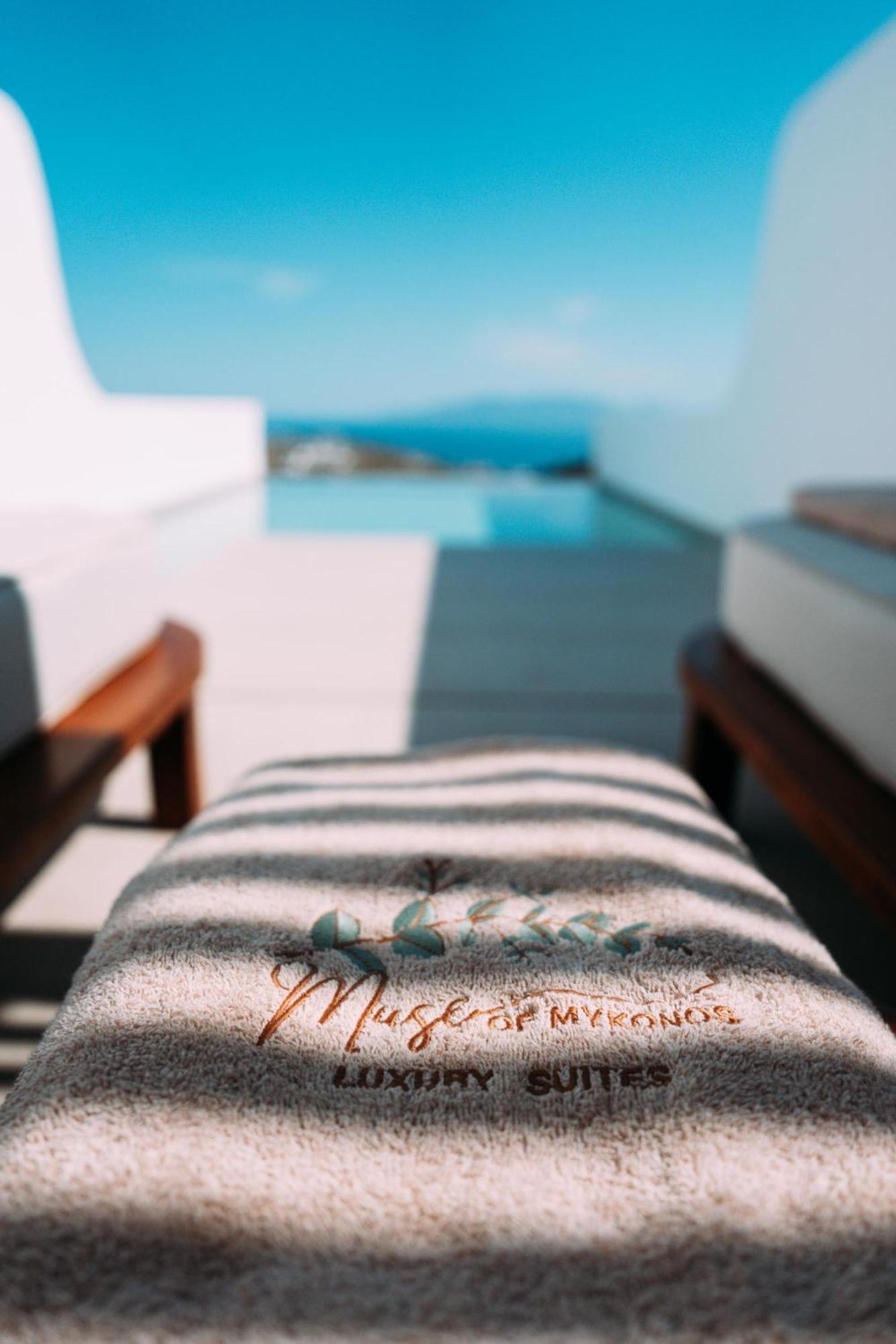 Muse Of Mykonos Luxury Suites Mykonos Town ภายนอก รูปภาพ